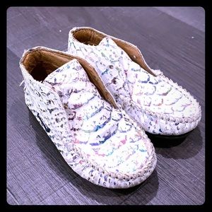 Colorful scales white baby Atlanta moccasin